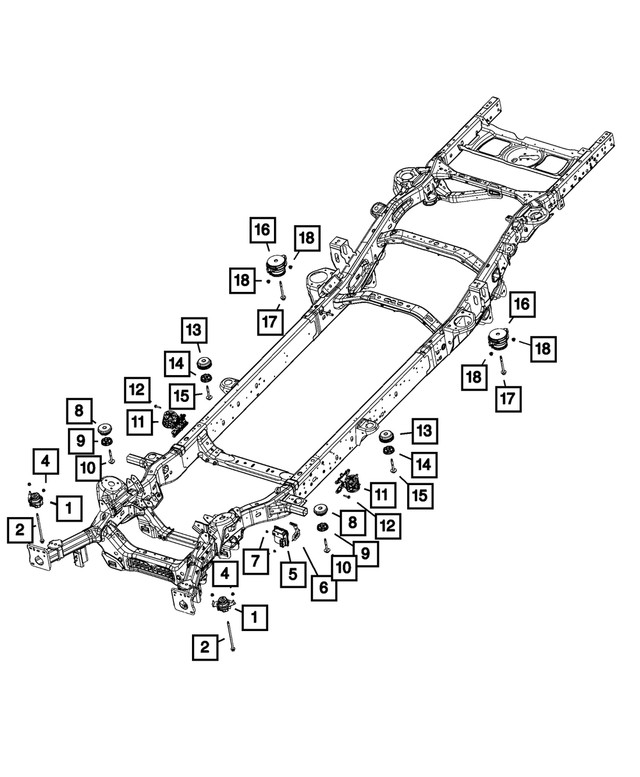 Genuine Mopar Absorber 68264396AB