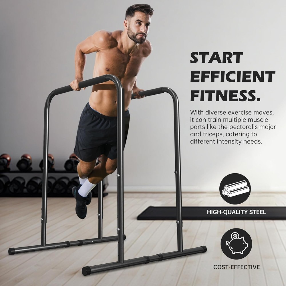 Pull Up Dip Station Strength Training Dip Stands Station Tricep Dips Push-Ups