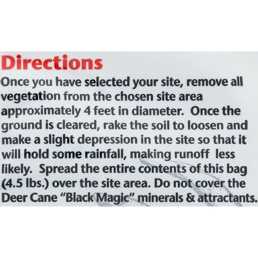Evolved Habitats Deer Cane Black Magic Attractant Powder