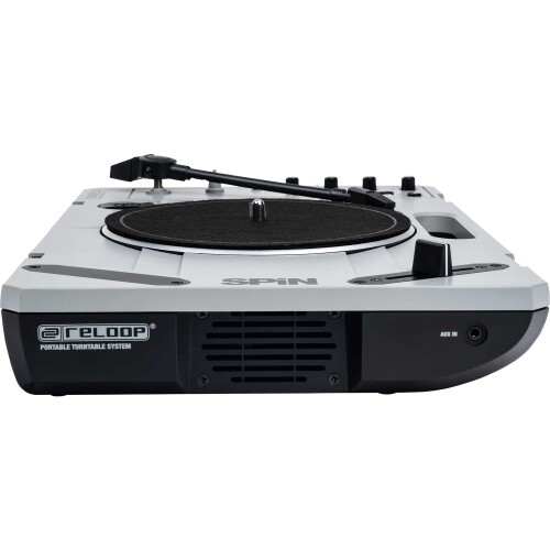 Reloop SPiN Portable Turntable System with Scratch Vinyl