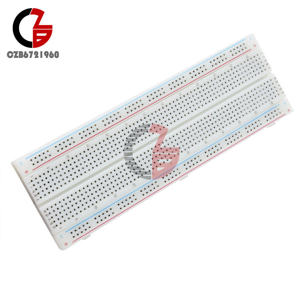 5PCS MB-102 MB102 Breadboard 830Point Solderless PCB Bread Board Test Develop