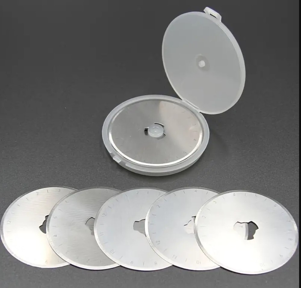 60MM ROTARY CUTTING BLADES - 5 PACK *SHARP!*