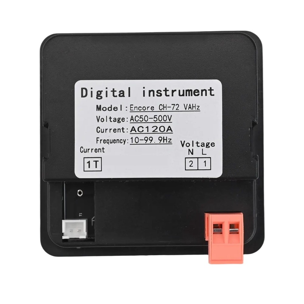 Combination Current Voltage Frequency Meter for Electromechanical Devices