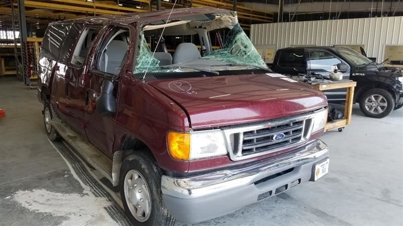 06 FORD E350 SUPER DUTY SRS CONTROL MODULE 6C2414B321BB