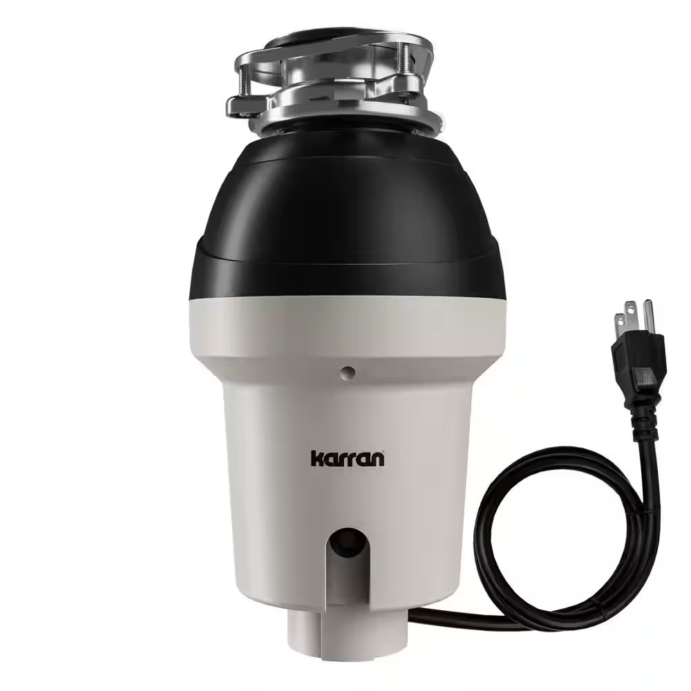 1-1/4 HP Continuous Feed Garbage Disposal with Power Cord