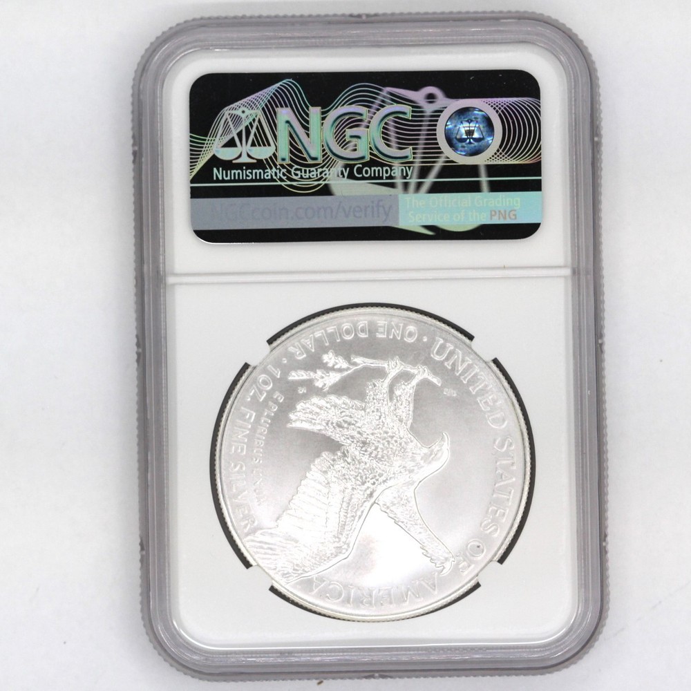 U.S. State Series 2022 Eagle S$1 MS70 Rhode Island