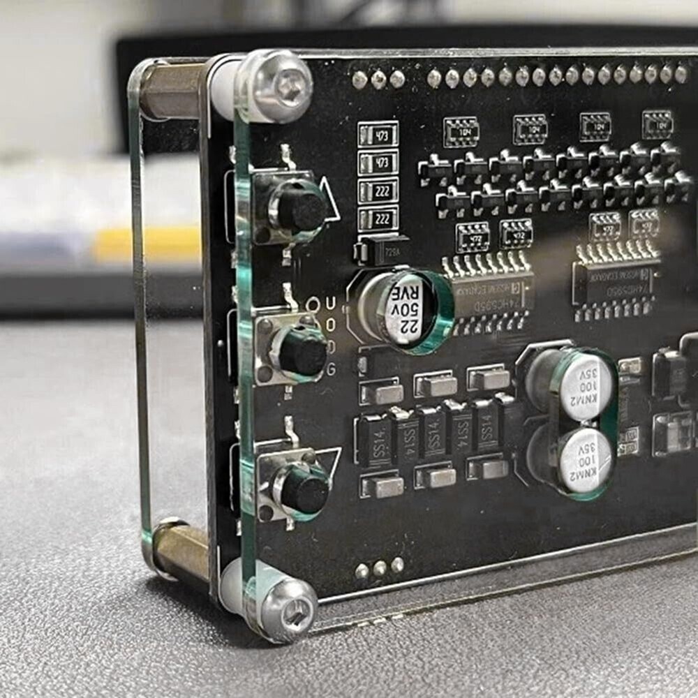 AK2515 Professional VFD Display Music Visualizer with Microphone Input