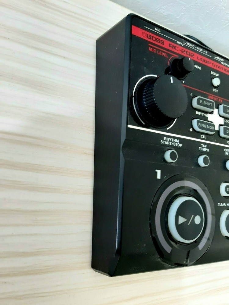 Boss RC-202 Multi Effects DJ Loop Station Looper Used Work w/AC Adapter Tested