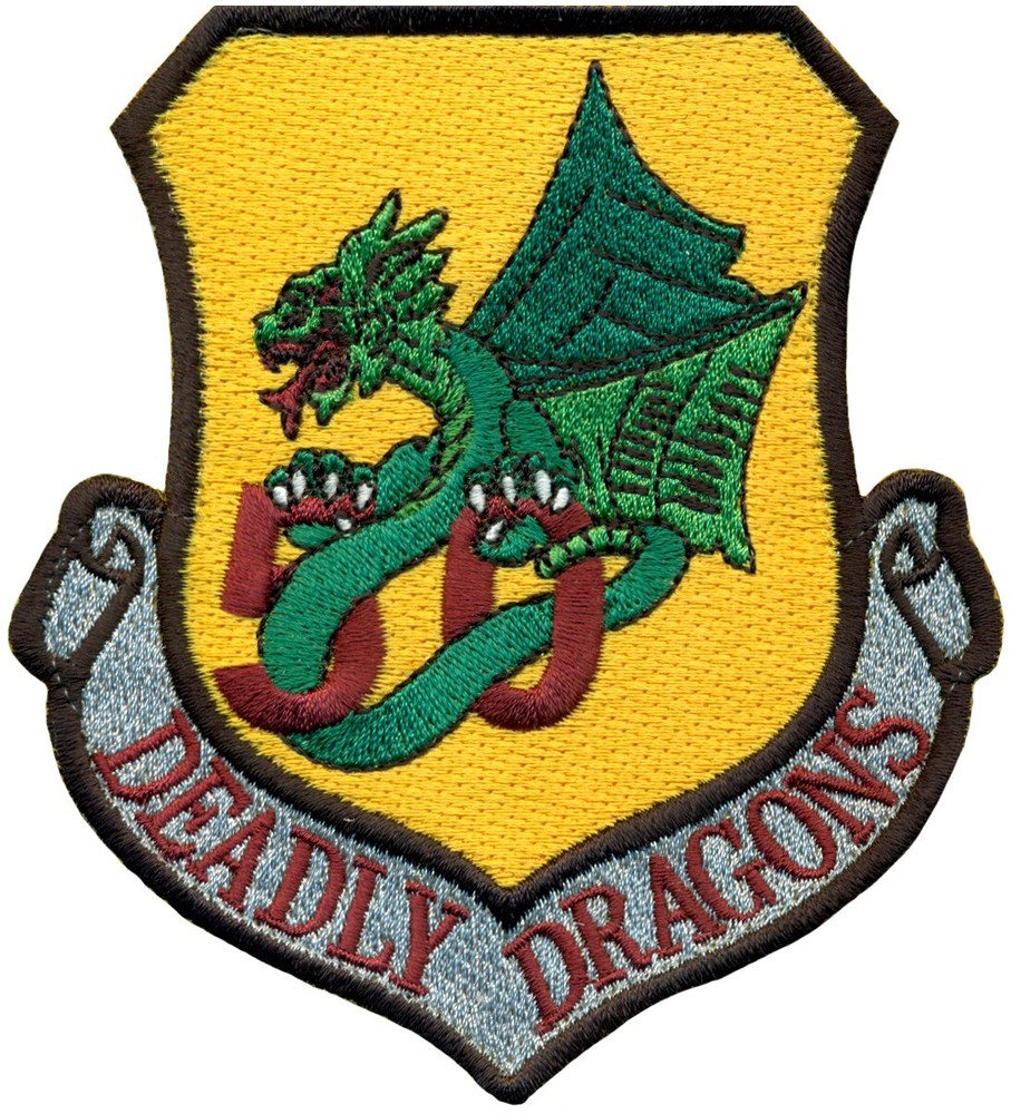 USAF 85th FLYING TRAINING SQUADRON PATCH - D FLIGHT 50th ANNIVERSARY