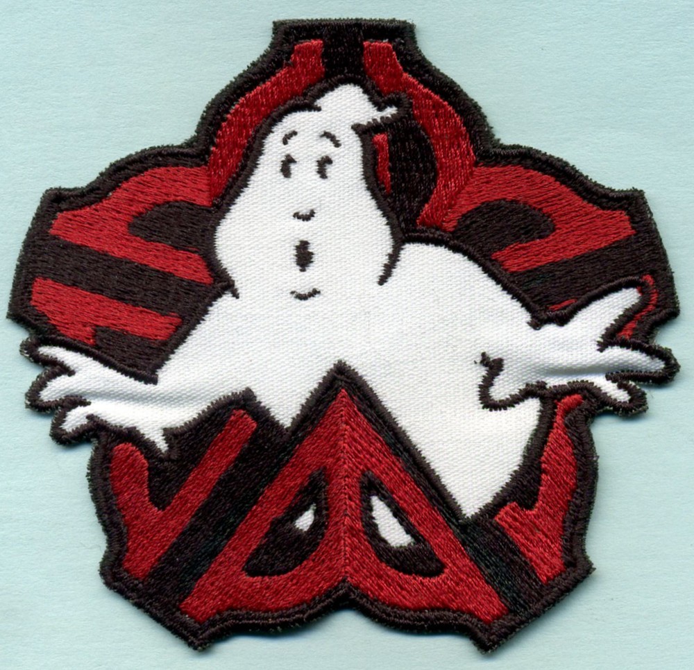 Rochester New York - Ghostbusters No Ghost Embroidered Iron-on Patch