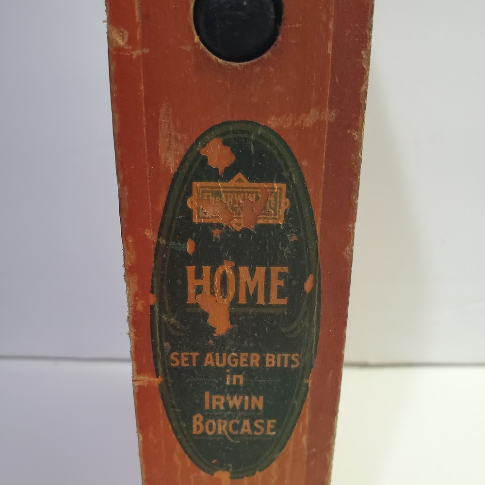 CARPENTERS IRWIN AUGER BIT BORCASE**CASE ONLY***