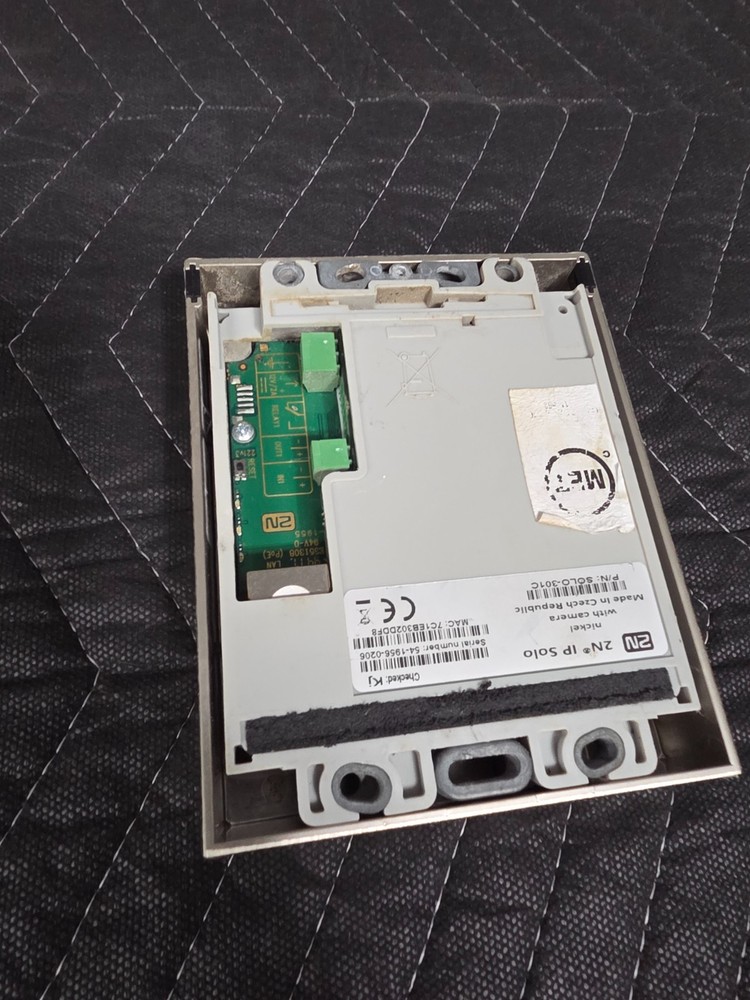 2N IP Solo - Main W Camera used