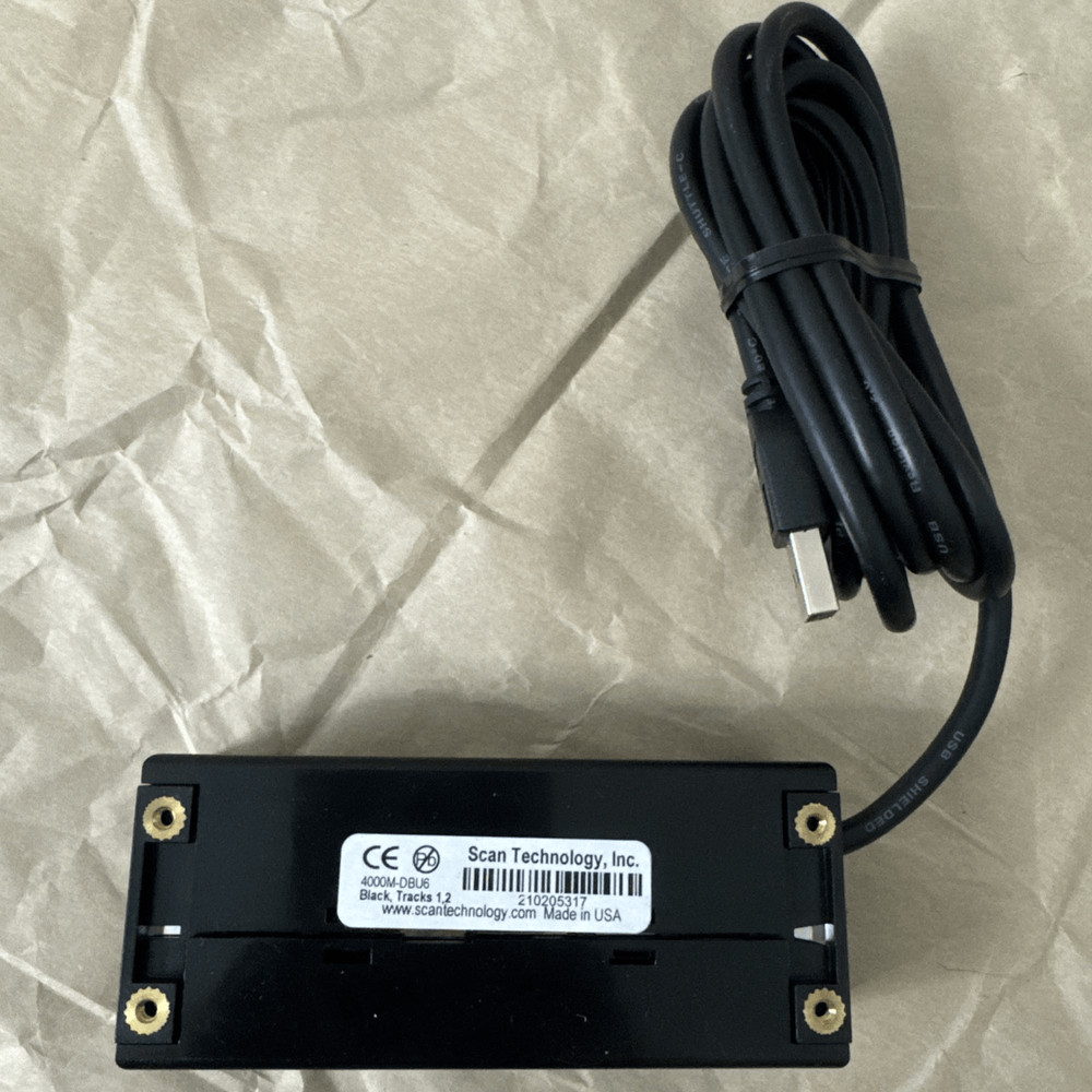 Scan Technology Magnetic Stripe Scanner -4000M-DBU6