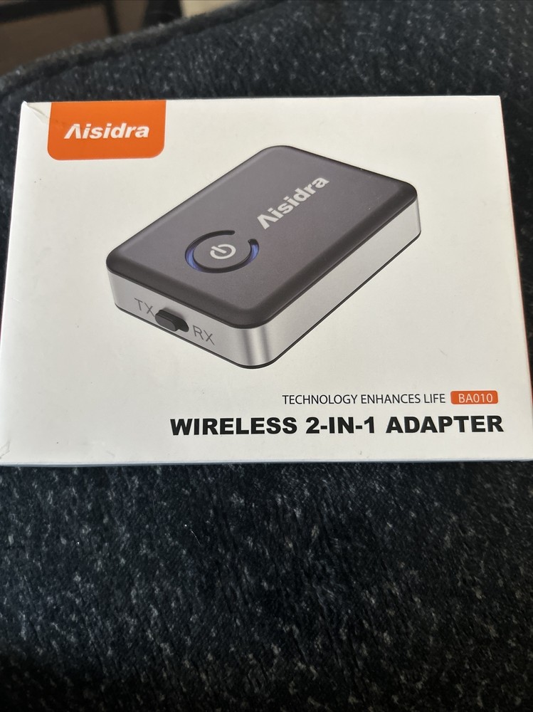 aisidra wireless 2 in 1 adapter color black 