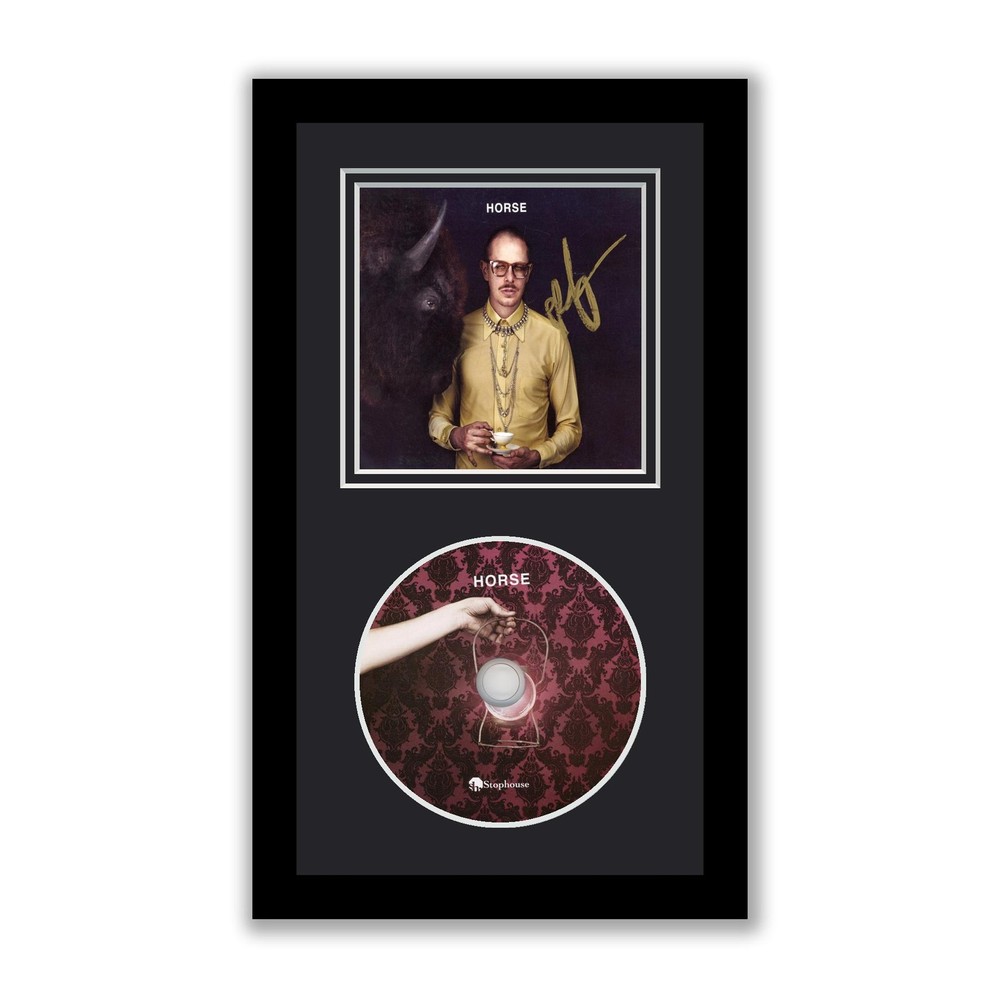 Prof Autographed Signed Framed CD Horse ACOA