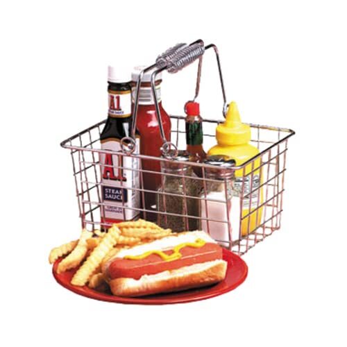 American Metalcraft RBHC759 Chrome Rectangular Basket w/ Handles