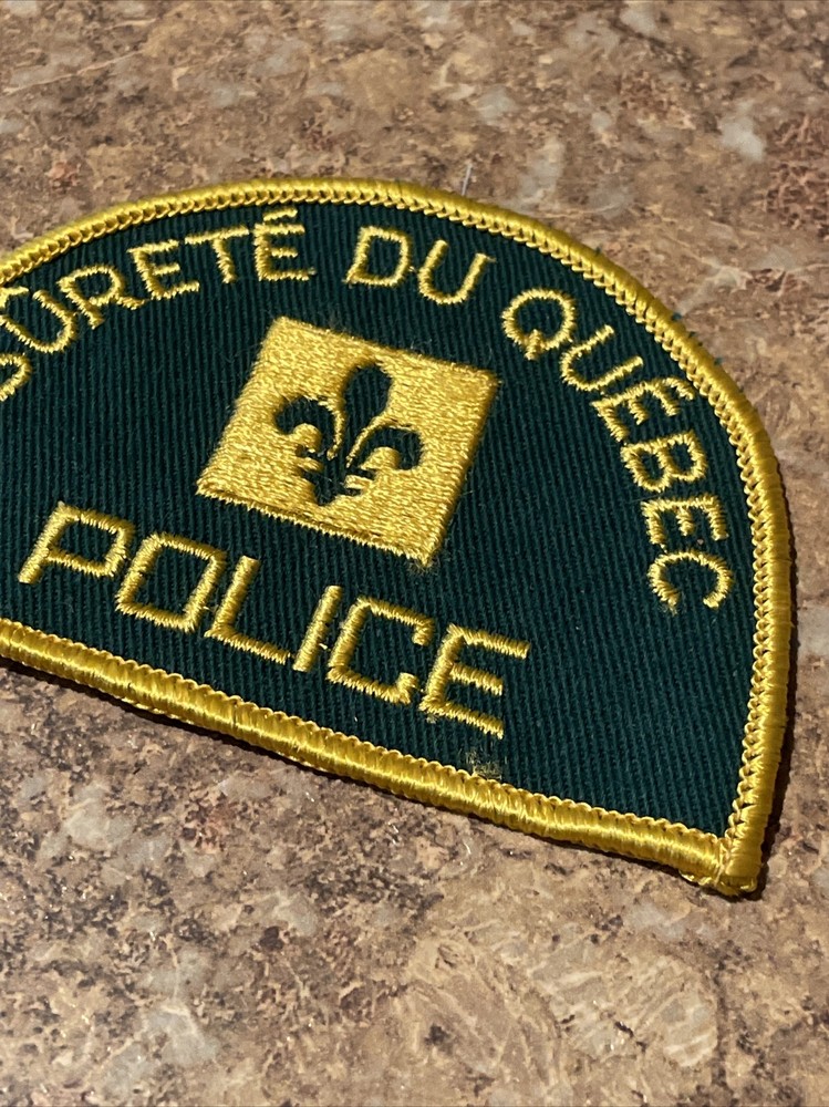 Police Patch - Surete Du Quebec - Canada