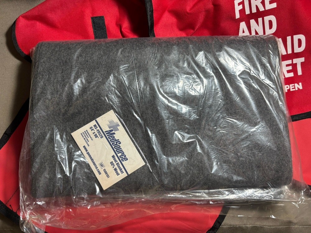 Fire and First Aid Blanket Medsource