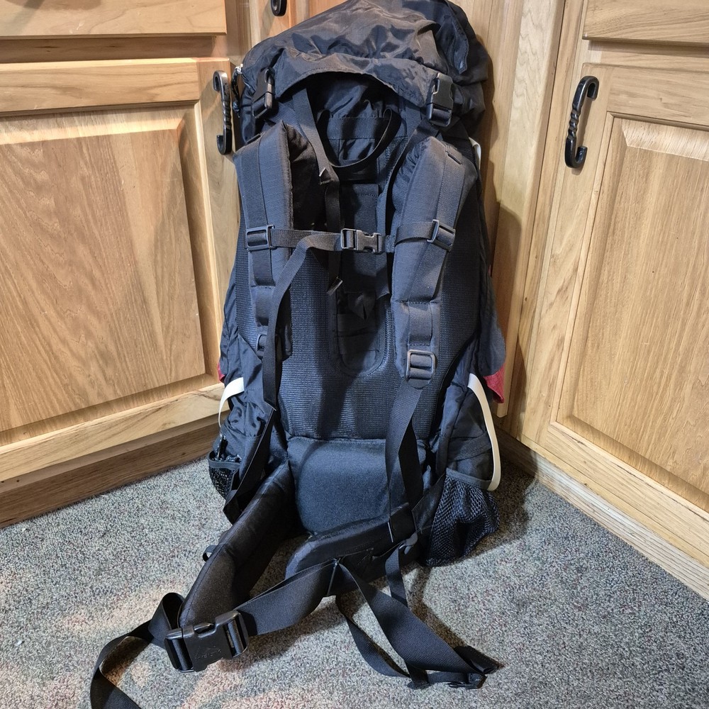 Kelty Comanche 5500 Hiking Backpack Red Black Internal Frame