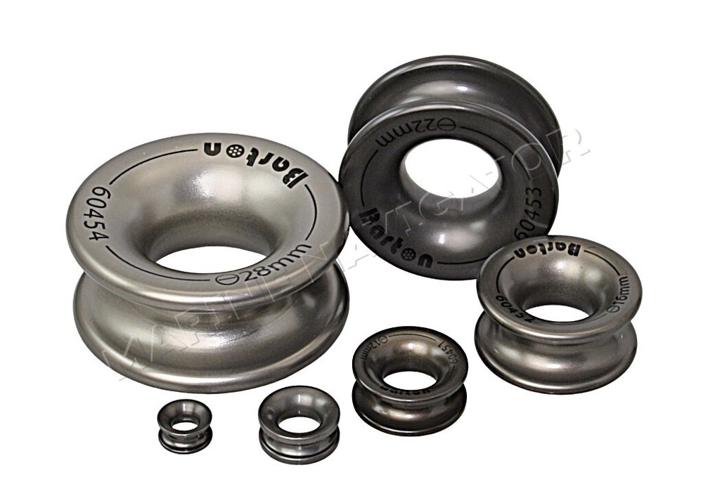 BARTON High Load Low Friction Eye Ring 16mm for 10mm Rope