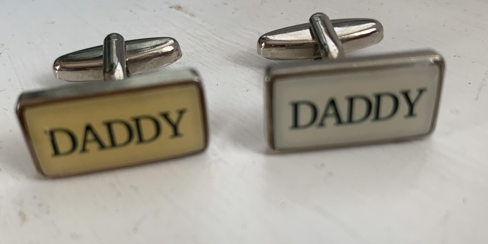 vintage cufflinks Daddy