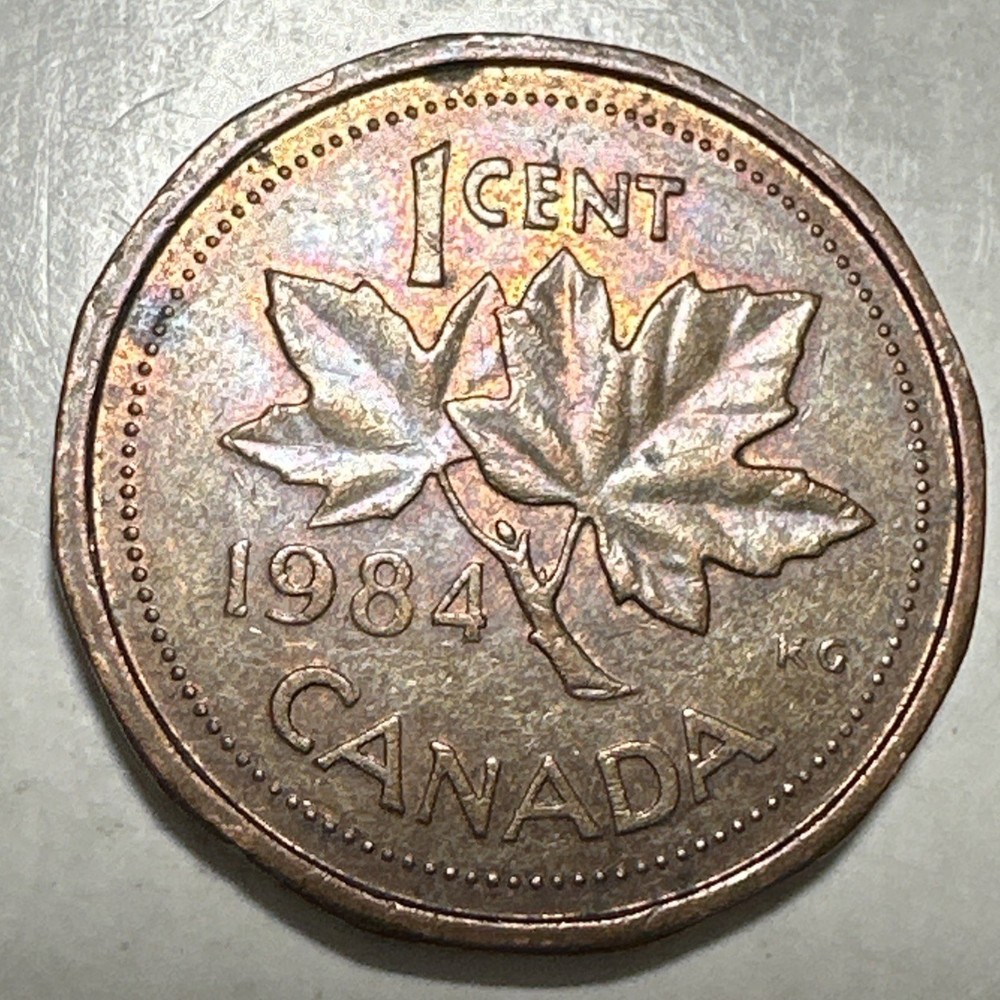 1984 CANADA 🇨🇦 1 CENT COIN (QUEEN ELIZABETH II)