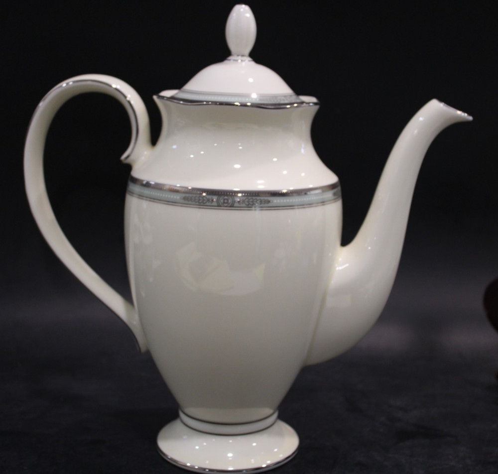 Noritake Fullerton Coffee Pot (lite ware on trim one side)