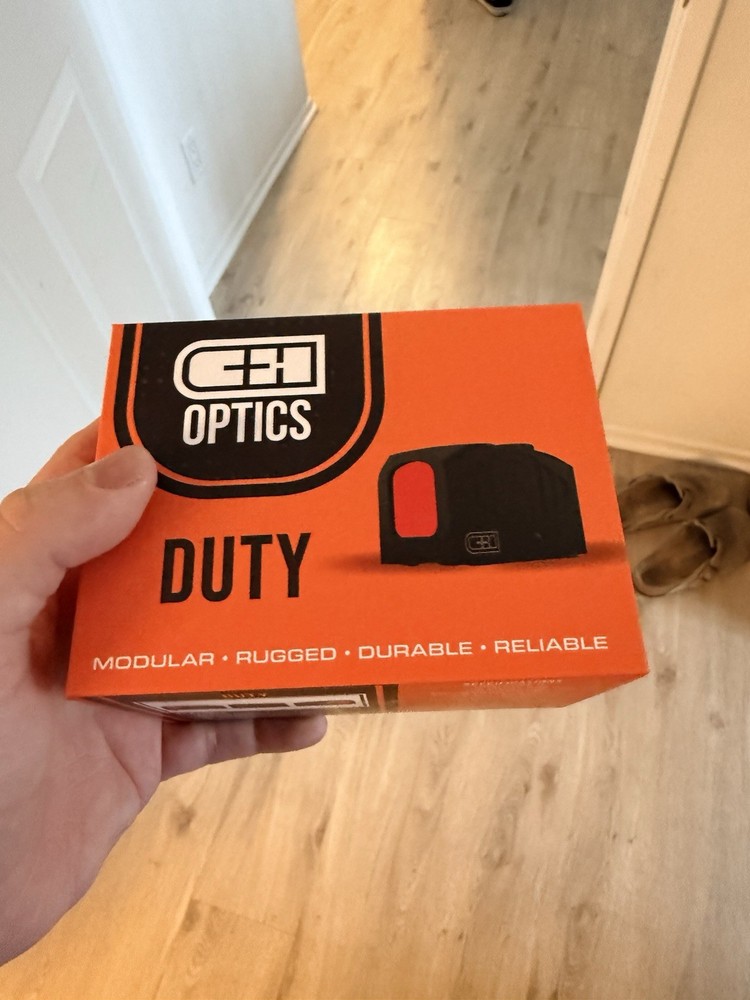 C&H Precision Duty Red Dot Sight RD-DUTY-RD 3 MOA Dot