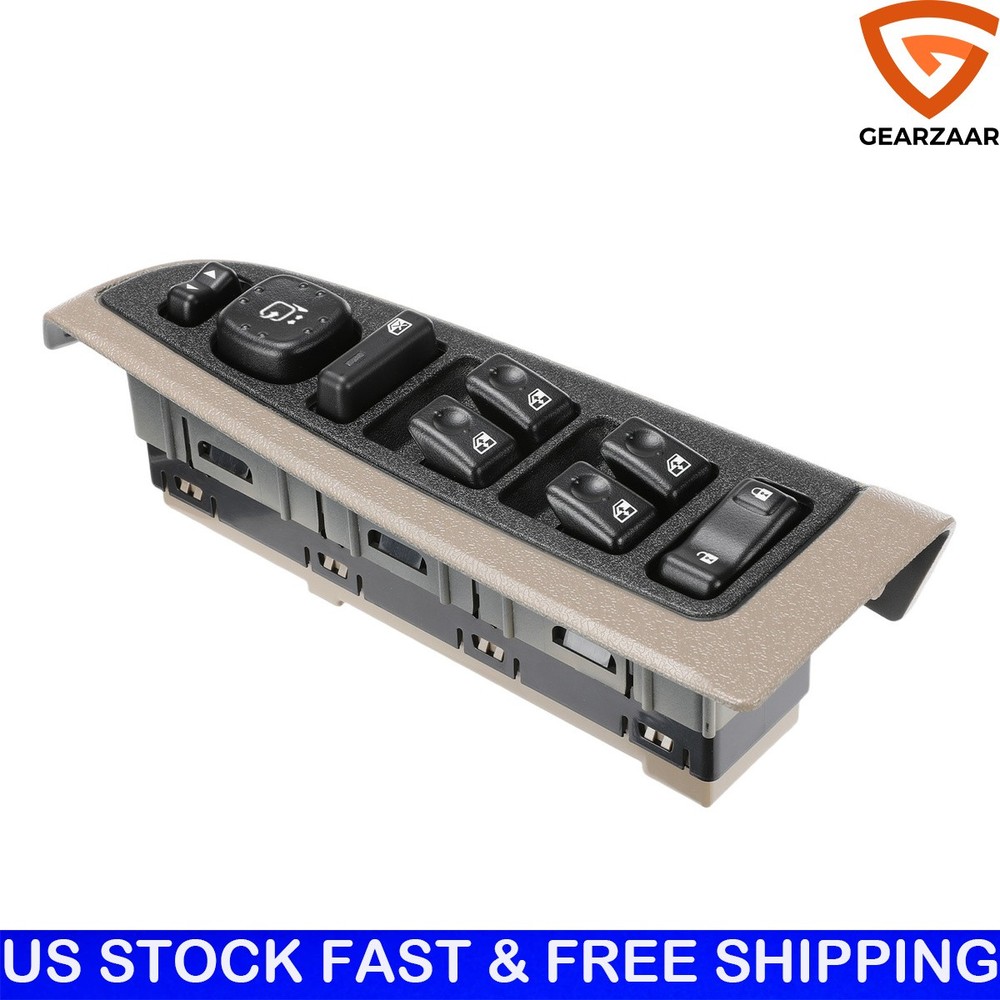 Power Window Switch & Panel for Chevy 2003-2007 Driver Side US New 1pcs 15883320