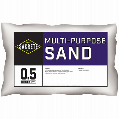 Sakrete 40100223 Multi-Purpose Sand, .5 cu ft - Quantity 1