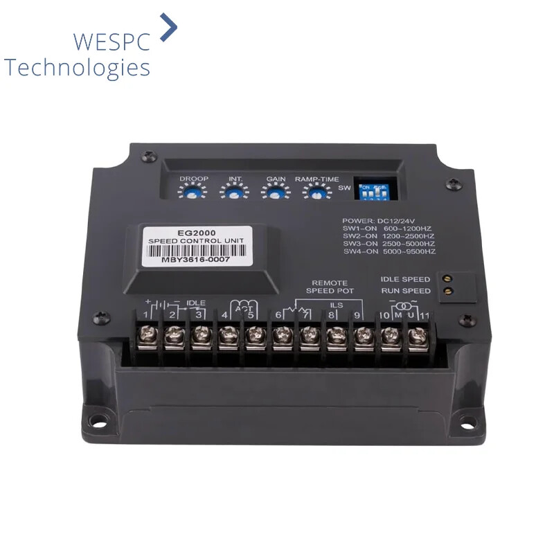 Electronic Governor EG2000 Generator Set Governor DC Electronic Speed Controller