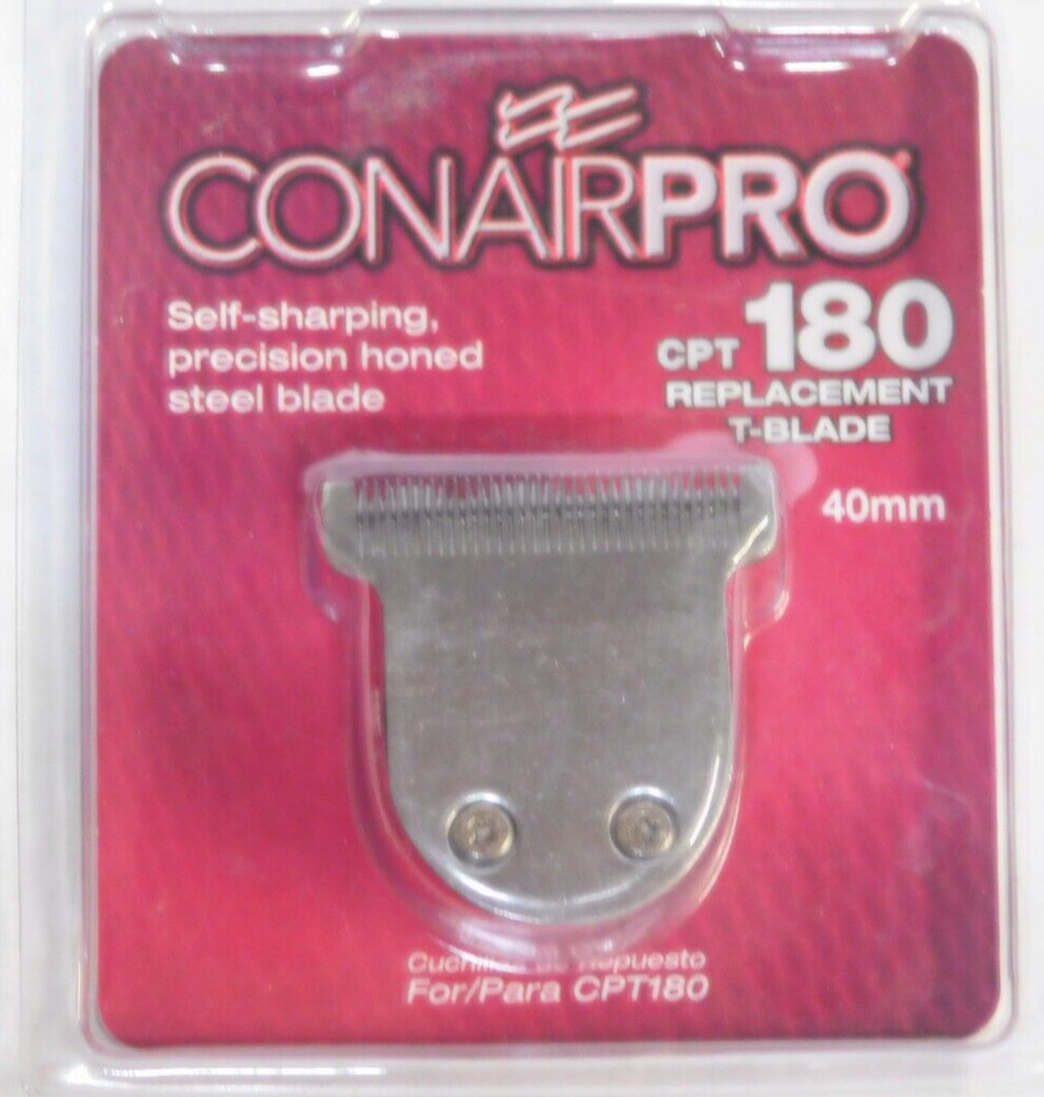 Conair Pro CPT 180 Replacement T-Blade 40mm,Self Sharping