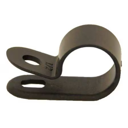 Dolphin Components Dc-3/4Nb Cable Clamp, Nylon 6/6, 3/4 In Bundle Dia., Black,