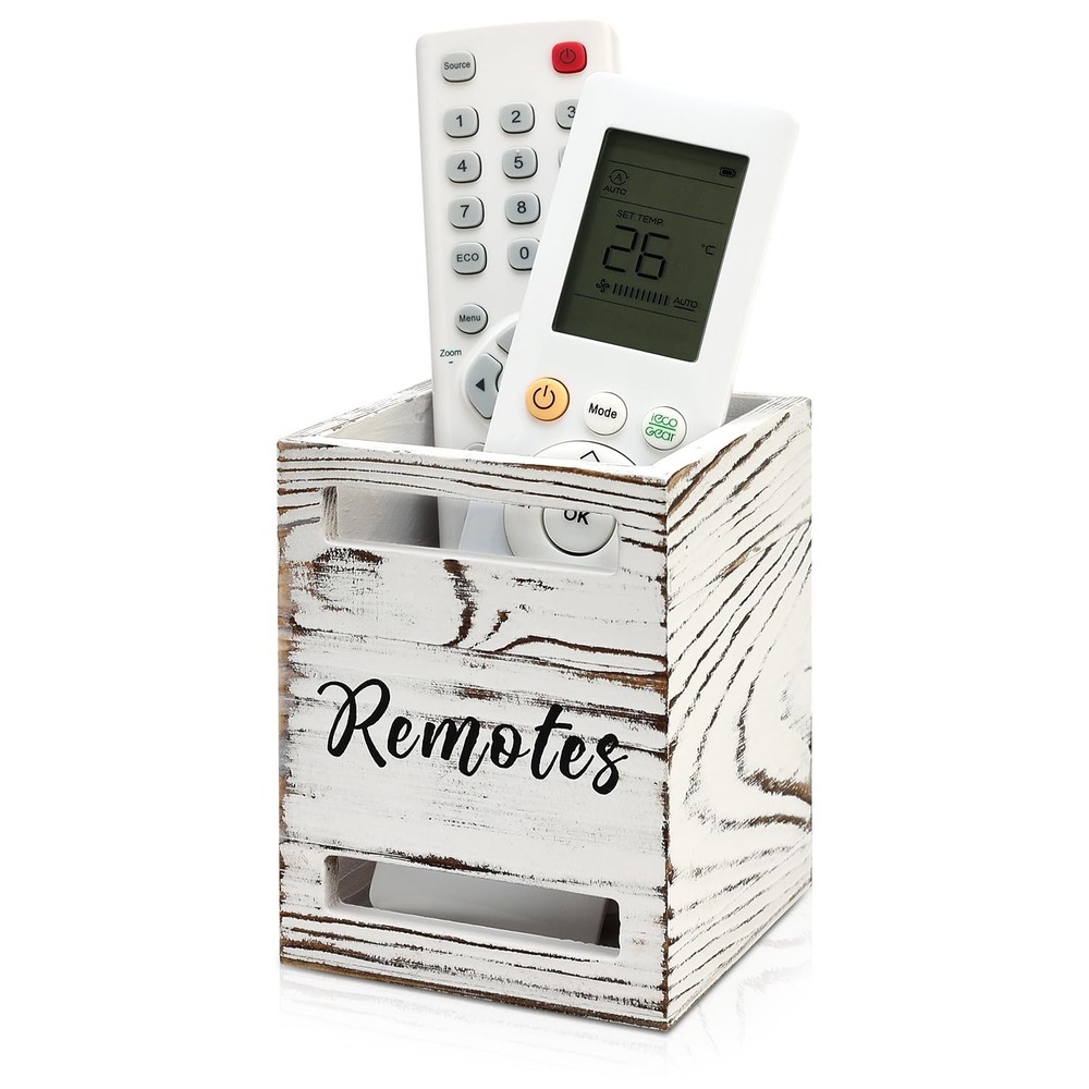 Small Remote Control Holder for Table Bedside Organizer Controller Holder Rem...