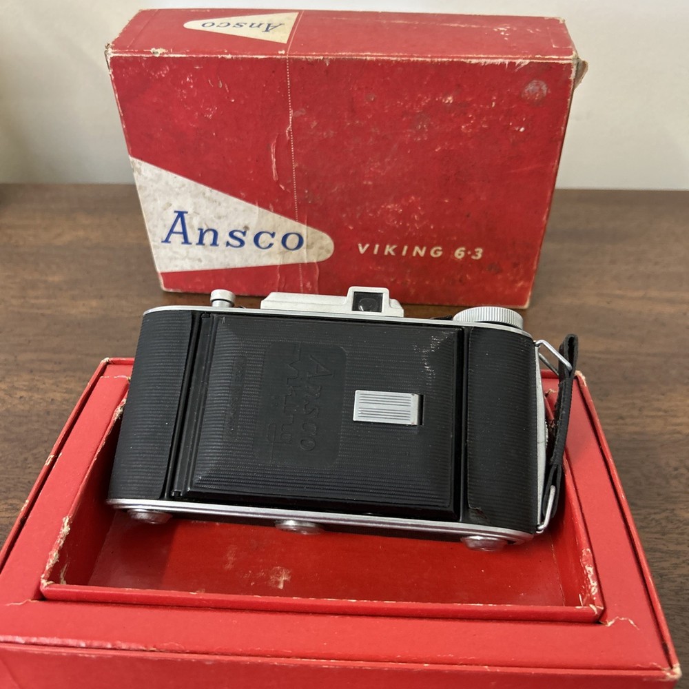 Vintage Ansco Viking 120mm 6.3 Camera