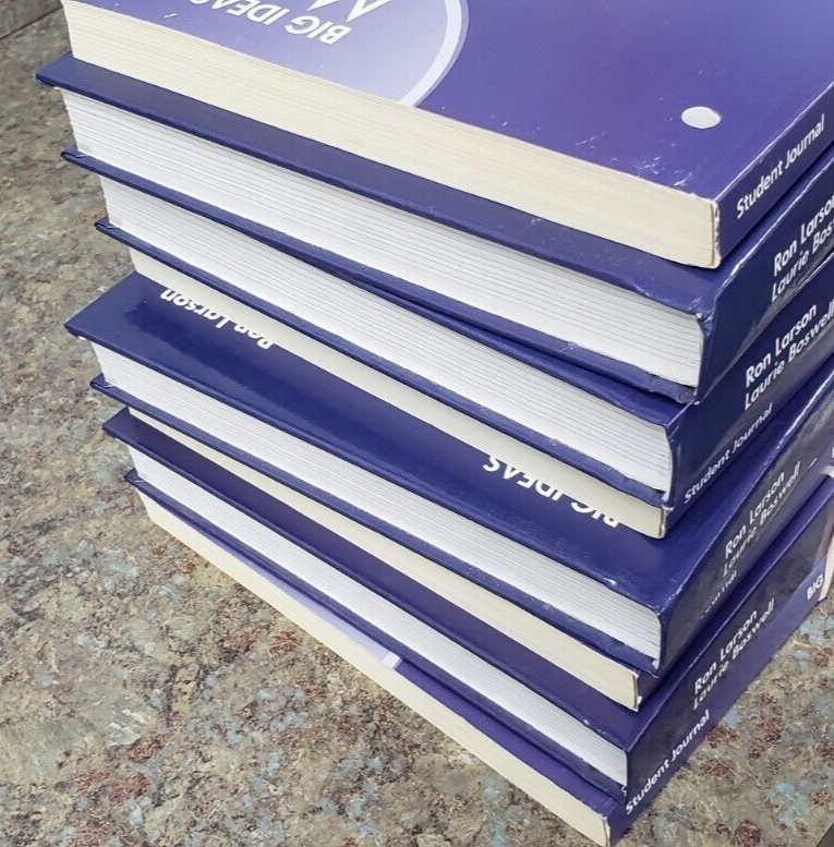 BIG IDEAS MATH Algebra 2: Common Core Student Edition (2-book set) 2019