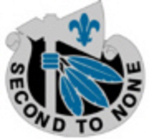 Address Labels - 2nd Infantry Crest - Second to None