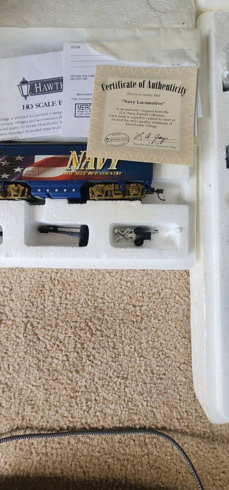 Hawthorne Village Navy Express Train Set