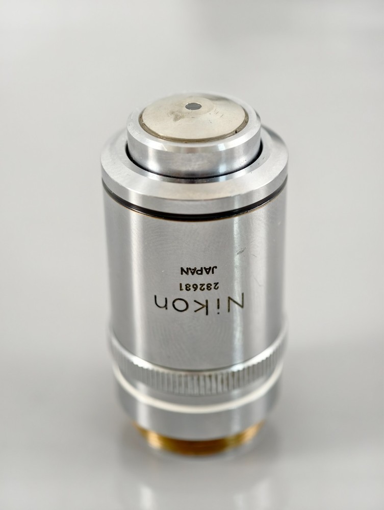 Nikon Plan 100x 1.25 Oil Microscope Objective RMS Thread