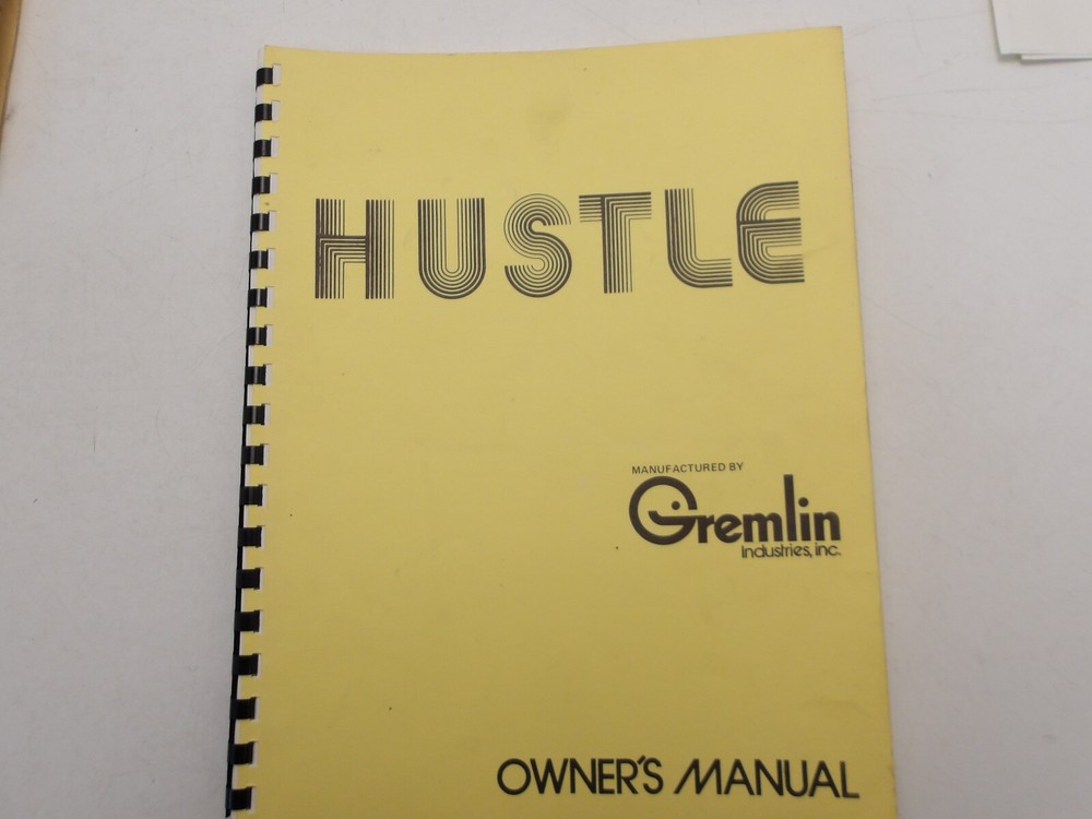 Gremlin-Hustle-Service & Operation Manual- Owners Manual-NOS