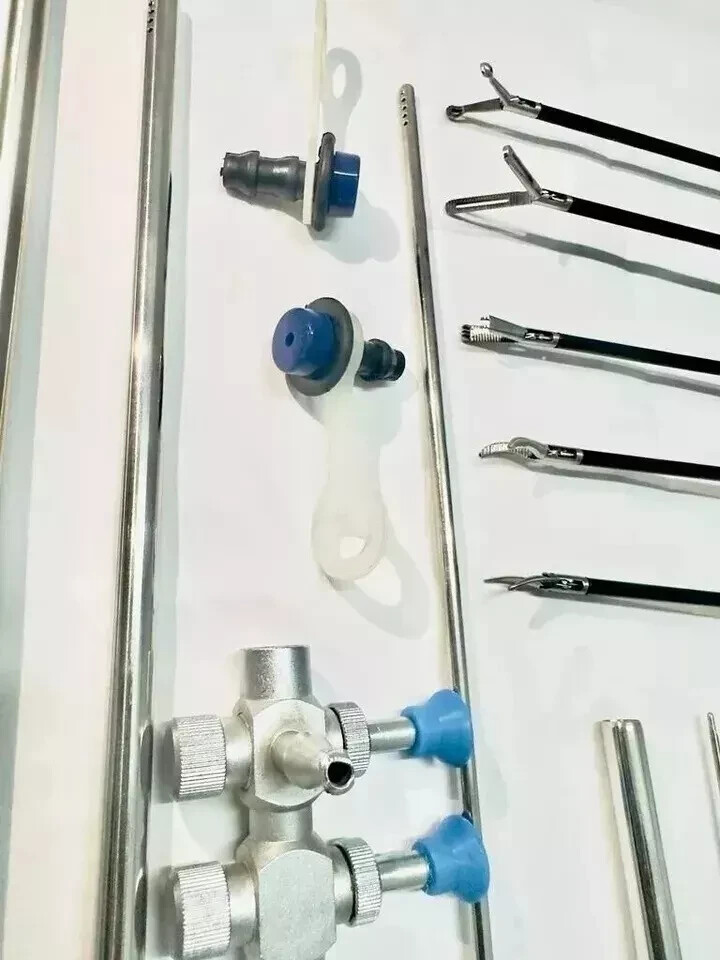 16PC - Laparoscopic Surgey Set SS High Quality Reusable Instruments