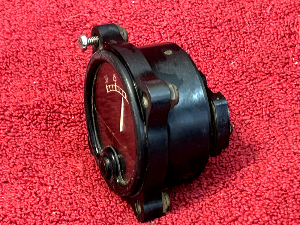 AIRCRAFT 2 1/4" AMPS INDICATOR