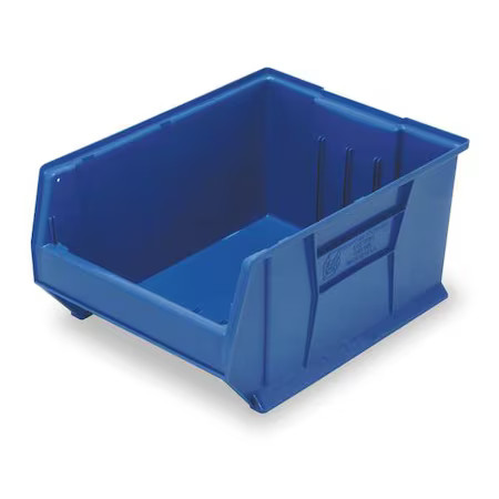 Quantum Storage Systems Qus955bl Storage Bin, Polypropylene/Polyethylene, Blue,