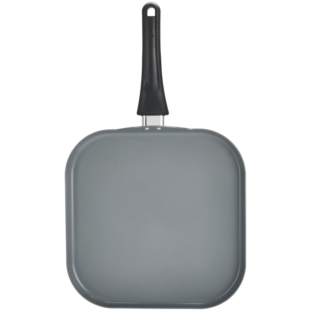 Ceramic Griddle Pan set Nonstick Aluminum Square Skillet Black