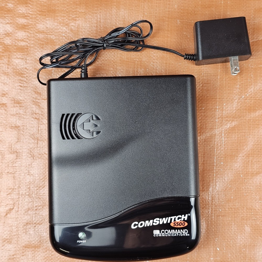 Command Communications ComSwitch 5500 Phone Fax Modem 3-Port Call Switch