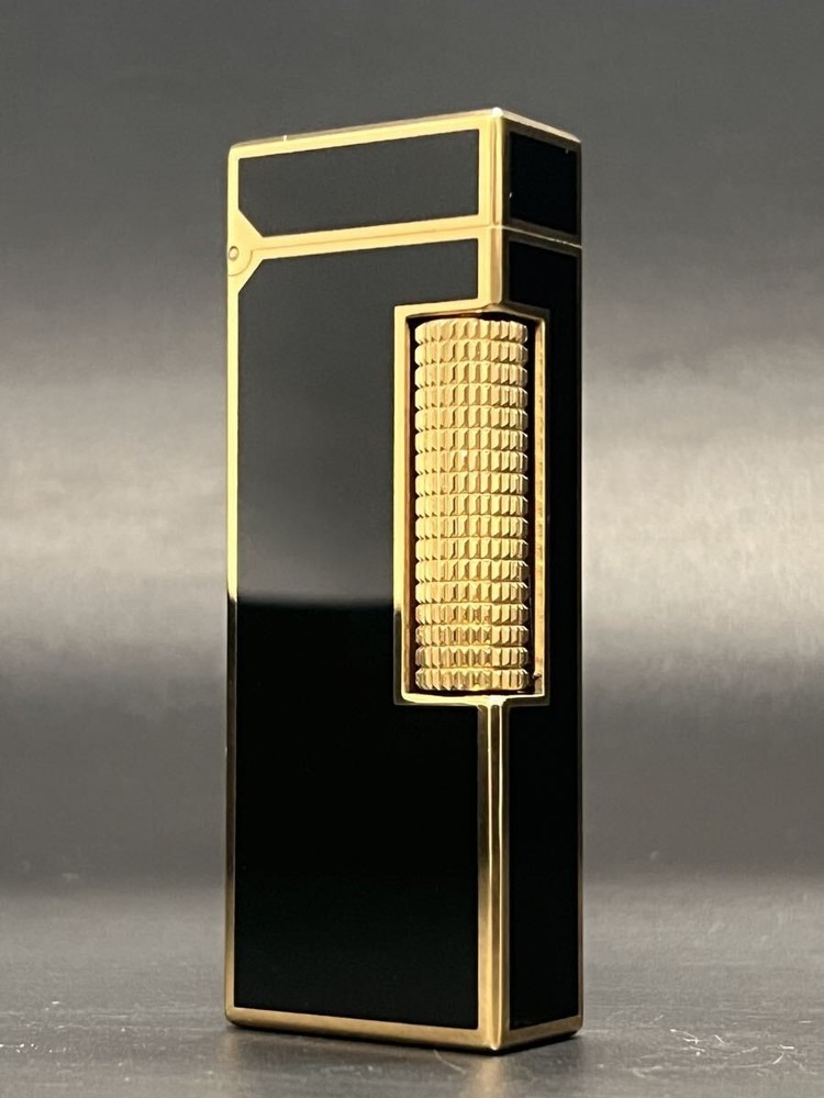 Mint Working Dunhill Gas Lighter Black with box