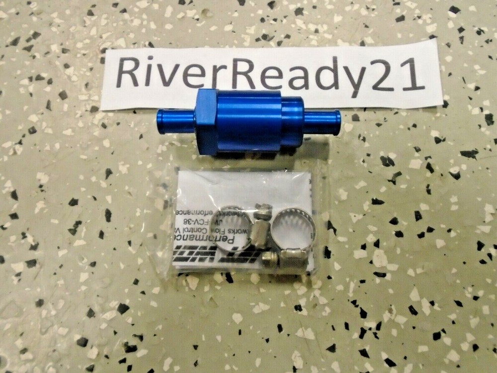 Jet Works Jetworks Flow Control Valve 3/8 Pro series Adjustable Blue In Stock