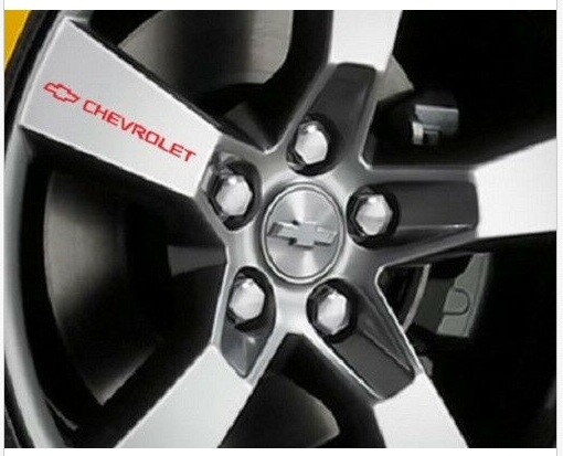 Chevy Wheel decals