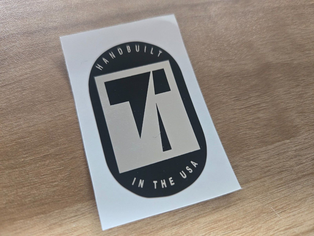 STICKER DECAL to replace old style TREK Bicycle Head Badge (READ DESCRIPTION)