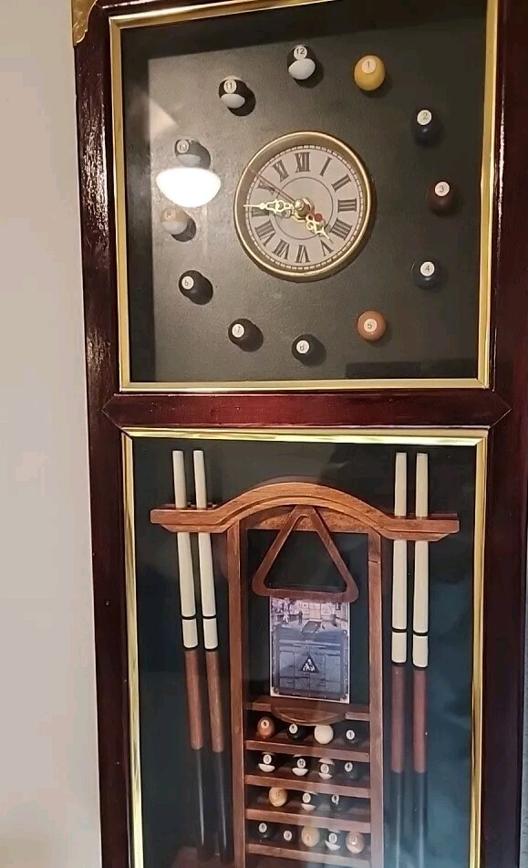 Unique Billiards Clock